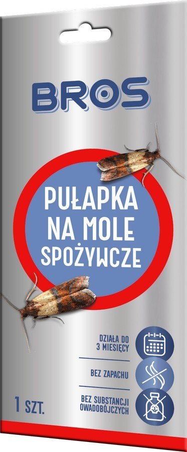 PUŁAPKA FEROMONOWA NA MOLE SPOŻYWCZE 1SZT. PUŁAPKA FEROMONOWA NA MOLE SPOŻYWCZE 1SZT.