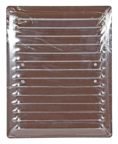KRATKA METALOWA 175*220MM UCHWYT ROZPRĘŻNY BRĄZOWA KRATKA METALOWA 175*220MM UCHWYT ROZPRĘŻNY BRĄZOWA
