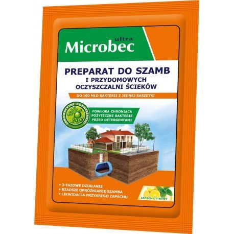 TABLETKA DO SZAMB MICROBEC ULTRA 20G SZTUKA TABLETKA DO SZAMB MICROBEC ULTRA 20G SZTUKA
