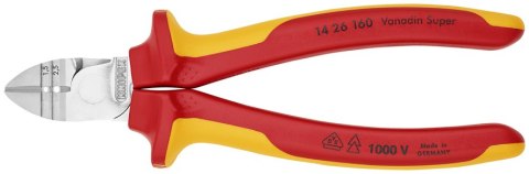 SZCZYPCE TNĄCE BOCZNE DO ŚCIĄGANIA IZOLACJI 160MM SZCZYPCE TNĄCE BOCZNE DO ŚCIĄGANIA IZOLACJI 160MM