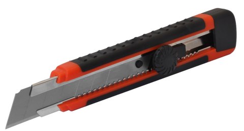 NÓŻ Z OSTRZEM ŁAMANYM 25MM RUBBER NÓŻ Z OSTRZEM ŁAMANYM 25MM RUBBER
