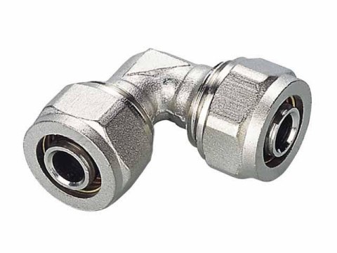 KOLANO PEX-AL-PEX CHROM 20*20 PODWÓJNE KOLANO PEX-AL-PEX CHROM 20*20 PODWÓJNE