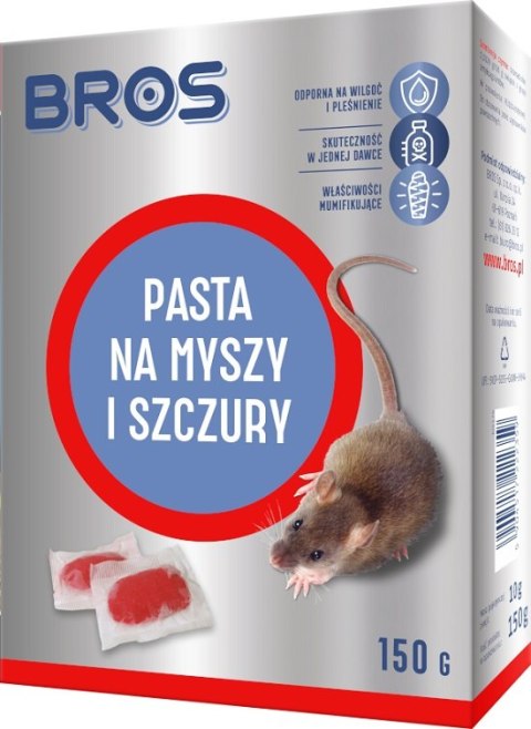 PASTA NA MYSZY I SZCZURY 150G PASTA NA MYSZY I SZCZURY 150G