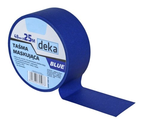 TAŚMA MALARSKA. BLUE 48MM*25M TAŚMA MALARSKA. BLUE 48MM*25M
