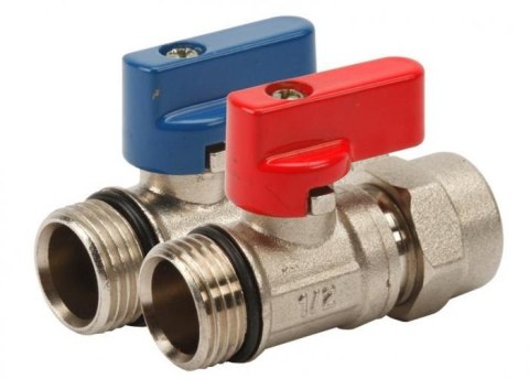 ZAWÓR KULOWY PEX MINI Z DŁAWICĄ 1/2*16 ZIMNA WODA ZAWÓR KULOWY PEX MINI Z DŁAWICĄ 1/2*16 ZIMNA WODA