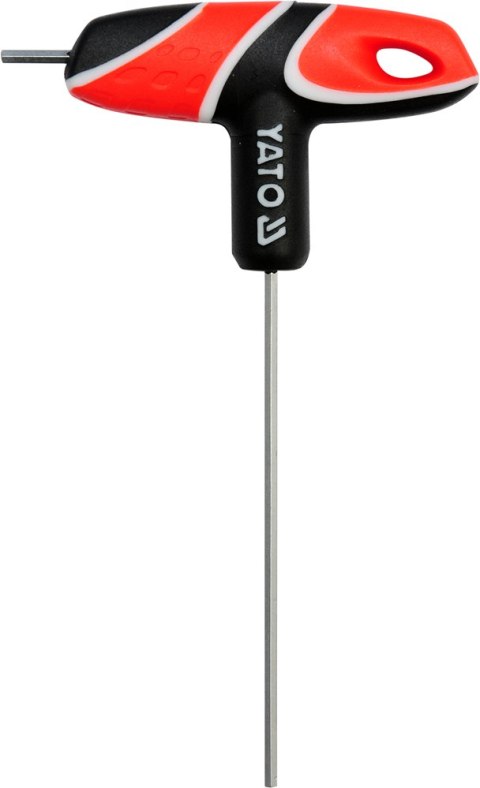 KLUCZ TRZPIENIOWY HEX Z RĘKOJEŚCIĄ 4MM KLUCZ TRZPIENIOWY HEX Z RĘKOJEŚCIĄ 4MM