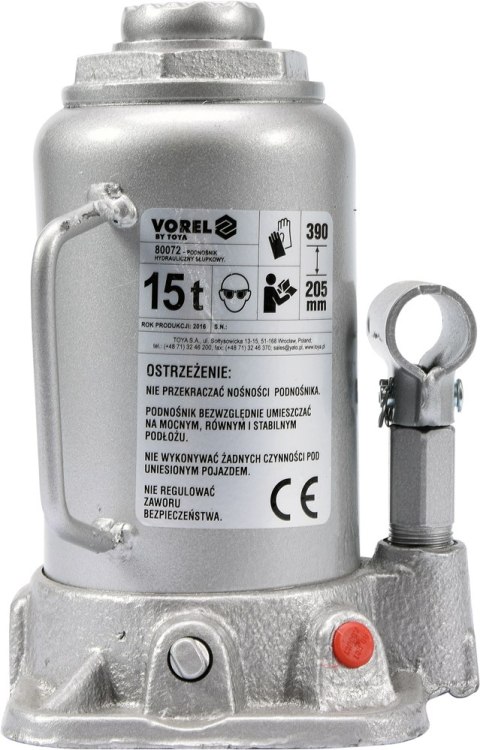 PODNOŚNIK HYDRAULICZNY SŁUPKOWY 15T PODNOŚNIK HYDRAULICZNY SŁUPKOWY 15T