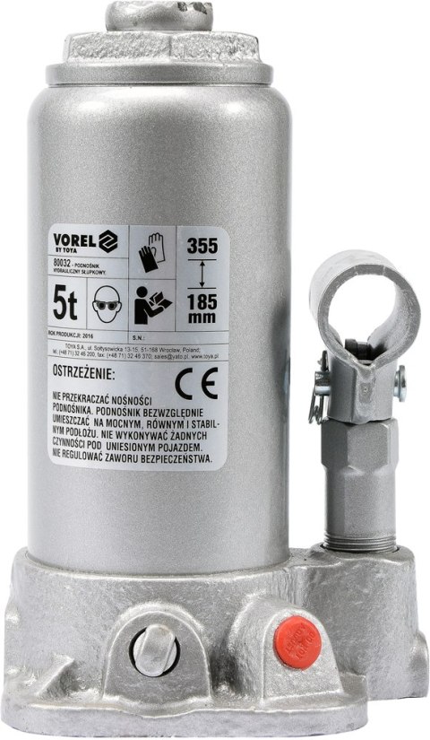 PODNOŚNIK HYDRAULICZNY SŁUPKOWY 5T PODNOŚNIK HYDRAULICZNY SŁUPKOWY 5T
