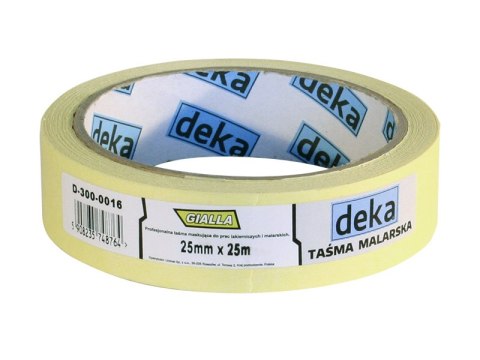 TAŚMA MALARSKA GIALLA 38MM*25M TAŚMA MALARSKA GIALLA 38MM*25M
