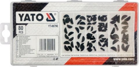 KLINY PÓŁOKRĄGŁE CZUŁENKOWE 80SZT. MIX ROZMIARÓW KLINY PÓŁOKRĄGŁE CZUŁENKOWE 80SZT. MIX ROZMIARÓW