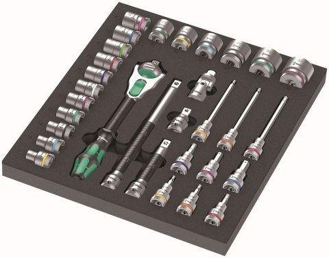 WKŁADKA PIANKOWA ZYKLOP 1/2'' 8000 C, SET 1, 31CZ. WKŁADKA PIANKOWA ZYKLOP 1/2'' 8000 C, SET 1, 31CZ.