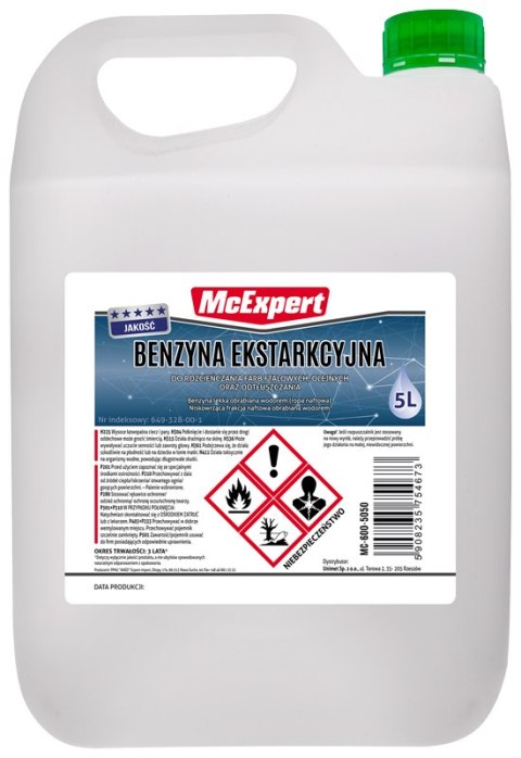 BENZYNA EKSTRAKCYJNA 5L BENZYNA EKSTRAKCYJNA 5L