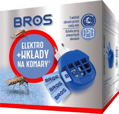 ELEKTROFUMIGATOR +10 WKŁADÓW NA KOMARY ELEKTROFUMIGATOR +10 WKŁADÓW NA KOMARY