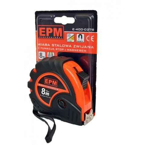 MIARA ZWIJANA ANTI-SHOCK 8M*25MM MIARA ZWIJANA ANTI-SHOCK 8M*25MM