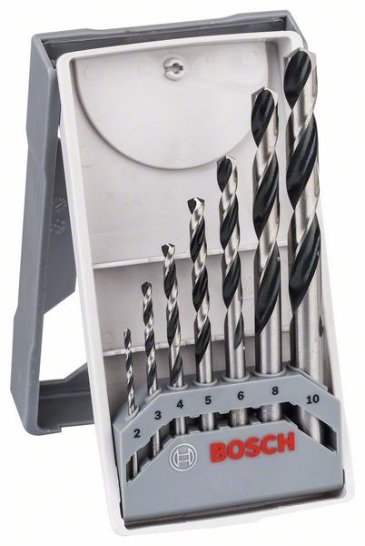 ZESTAW WIERTEŁ 7 SZT. POINTTEQ DO METALU 2,3,4,5,6,8,10MM ZESTAW WIERTEŁ 7 SZT. POINTTEQ DO METALU 2,3,4,5,6,8,10MM