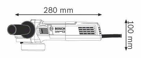 SZLIFIERKA KĄTOWA 125MM GWS 9-125 900W SZLIFIERKA KĄTOWA 125MM GWS 9-125 900W