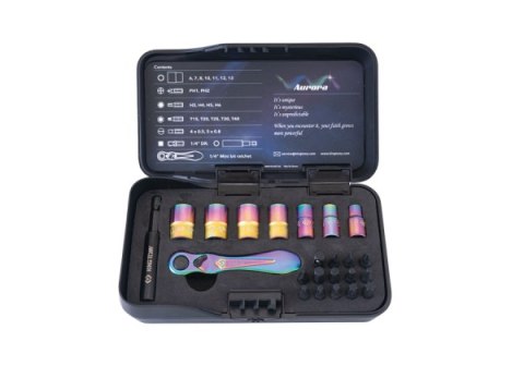 ZESTAW NARZĘDZI 1/4''AURORA EDYCJA LIMITOWANA ZESTAW NARZĘDZI 1/4''AURORA EDYCJA LIMITOWANA