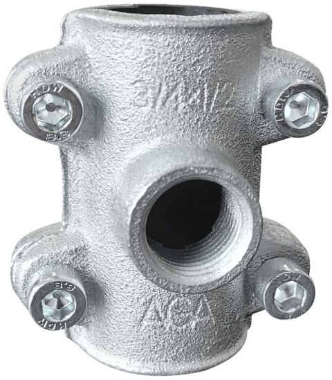 OBEJMA NAPRAWCZA OBD 3/4X1/2' AGA Z WYJŚCIEM BOCZNYM OBEJMA NAPRAWCZA OBD 3/4X1/2' AGA Z WYJŚCIEM BOCZNYM