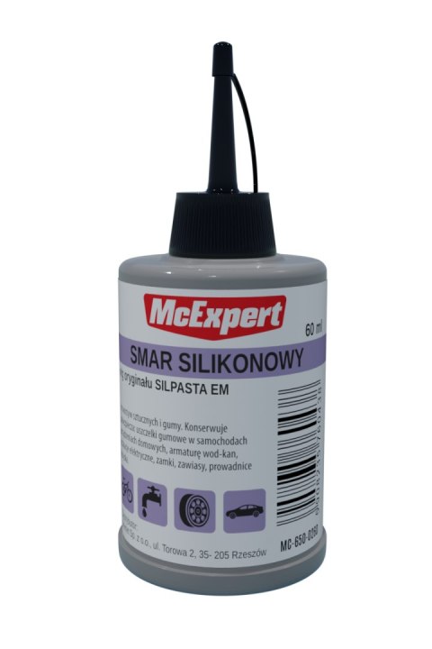 SMAR SILIKONOWY BUTELKA Z MIESZKIEM 60ML SMAR SILIKONOWY BUTELKA Z MIESZKIEM 60ML