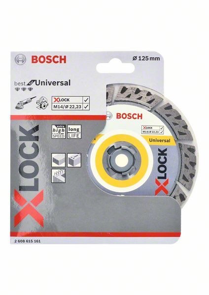 TARCZA DIAMENTOWA UNIWERSAL 125*2.2 X-LOCK TARCZA DIAMENTOWA UNIWERSAL 125*2.2 X-LOCK