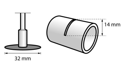 TARCZA TNĄCA 32*1.5MM 5SZT. TARCZA TNĄCA 32*1.5MM 5SZT.