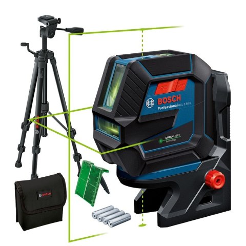 LASER KRZYŻOWY GCL 2-50 G ZIELONY+BT 150+RM 10 LASER KRZYŻOWY GCL 2-50 G ZIELONY+BT 150+RM 10