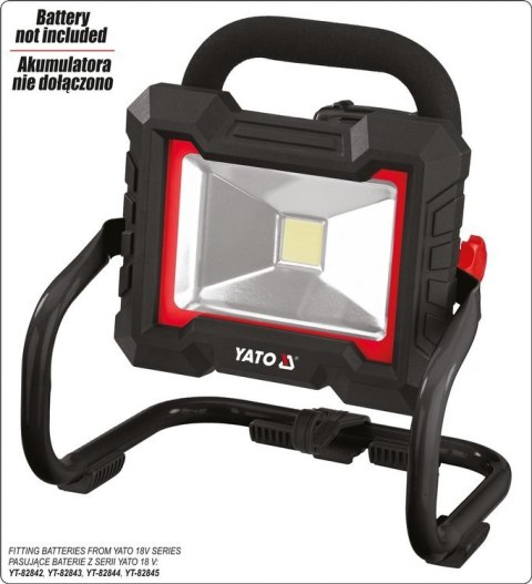 REFLEKTOR LED 18V 1600LM 20W REFLEKTOR LED 18V 1600LM 20W