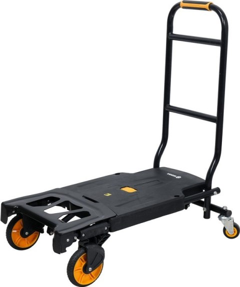 SKŁADANY WÓZEK MAGAZYNOWY 2W1 130KG. SKŁADANY WÓZEK MAGAZYNOWY 2W1 130KG.