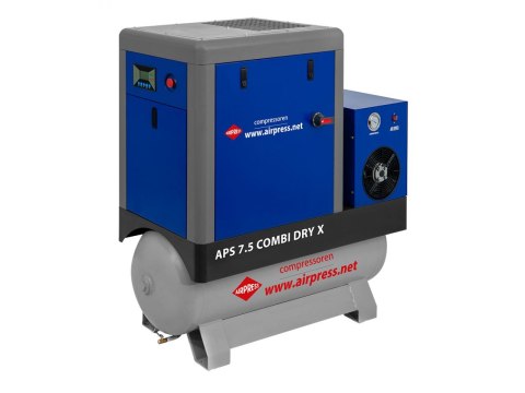 KOMPRESOR ŚRUBOWY APS 7.5 COMBI DRY X KOMPRESOR ŚRUBOWY APS 7.5 COMBI DRY X