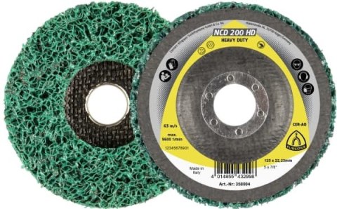 ŚCIERNICA CZYSZCZĄCA NCD200HD 125X22,23MM 358004 ŚCIERNICA CZYSZCZĄCA NCD200HD 125X22,23MM 358004
