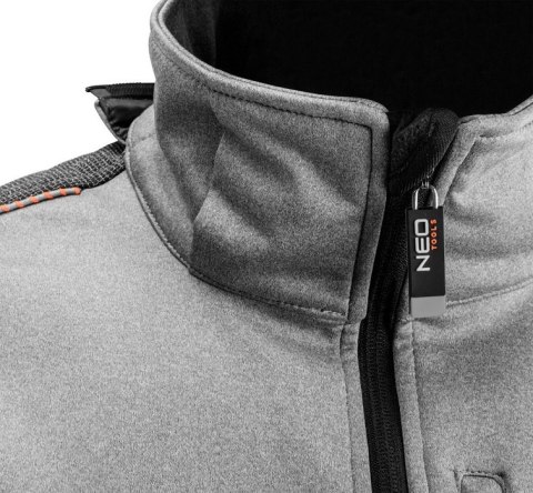 KURTKA SOFTSHELL Z KAPTUREM ODPINANYM, ROZMIAR M KURTKA SOFTSHELL Z KAPTUREM ODPINANYM, ROZMIAR M