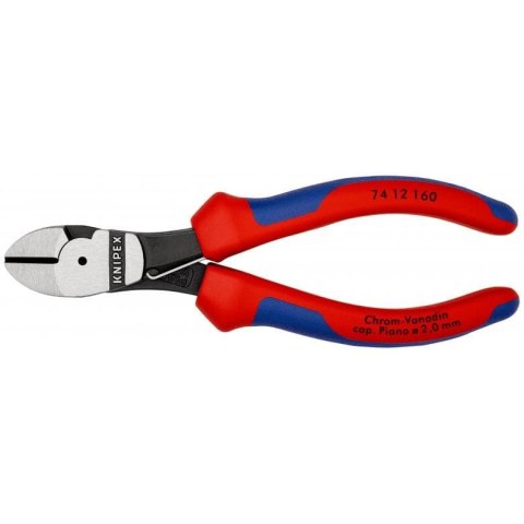 SZCZYPCE TNĄCE BOCZNE O ZWIĘKSZONYM PRZEŁOŻENIU 160MM SZCZYPCE TNĄCE BOCZNE O ZWIĘKSZONYM PRZEŁOŻENIU 160MM