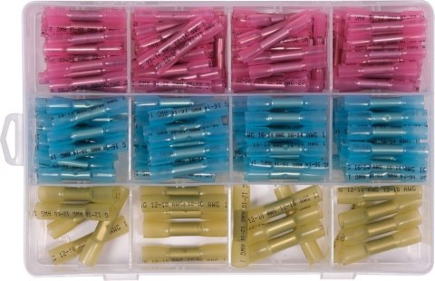 ZESTAW RUREK TERMOKURCZLIWYCH ZACISKOWYCH 0.5-6MM2., 200SZT ZESTAW RUREK TERMOKURCZLIWYCH ZACISKOWYCH 0.5-6MM2., 200SZT