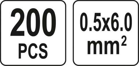 ZESTAW RUREK TERMOKURCZLIWYCH ZACISKOWYCH 0.5-6MM2., 200SZT ZESTAW RUREK TERMOKURCZLIWYCH ZACISKOWYCH 0.5-6MM2., 200SZT