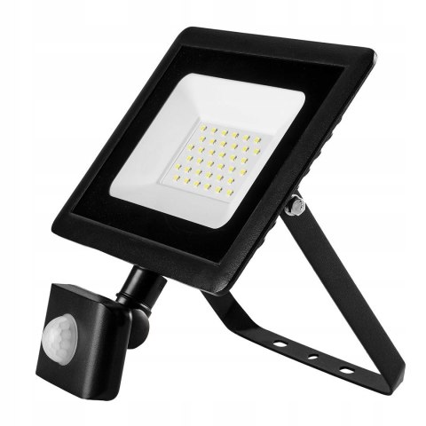 REFLEKTOR Z CZUJNIKIEM RUCHU SMD 30W 2400LM 230V REFLEKTOR Z CZUJNIKIEM RUCHU SMD 30W 2400LM 230V