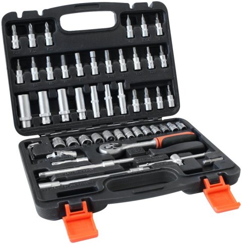 ZESTAW NARZEDZIOWY 1/4'' 52 SZTUKI ZESTAW NARZEDZIOWY 1/4'' 52 SZTUKI