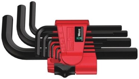 ZESTAW KLUCZY TRZPIENIOWYCH 950/9 KRÓTKICH BLACK LASER,9SZT. ZESTAW KLUCZY TRZPIENIOWYCH 950/9 KRÓTKICH BLACK LASER,9SZT.