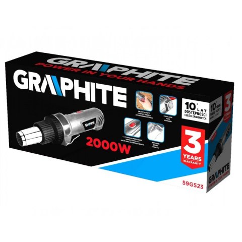 OPALARKA 2000W, ZAKRES TEMP. DO 550OC,2 BIEGI, UCHW.PROSTY OPALARKA 2000W, ZAKRES TEMP. DO 550OC,2 BIEGI, UCHW.PROSTY