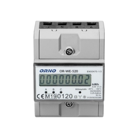 3-FAZOWY LICZNIK ENERGII ELEKTRYCZNEJ 80A 3-FAZOWY LICZNIK ENERGII ELEKTRYCZNEJ 80A