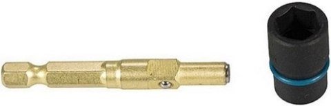 NASADKA 9.6*61MM Z WYMIENNYM UCHWYTEM 1/4' HEX NASADKA 9.6*61MM Z WYMIENNYM UCHWYTEM 1/4' HEX