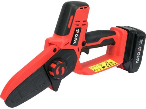 PIŁA ŁAŃCUCHOWA 4'',18V + AKUM. 2AH + ŁADOWARKA PIŁA ŁAŃCUCHOWA 4'',18V + AKUM. 2AH + ŁADOWARKA
