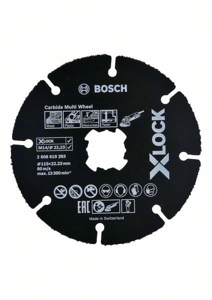TARCZA TNĄCA X-LOCK CARBIDE MULTI WHEEL 115*1*22.23 TARCZA TNĄCA X-LOCK CARBIDE MULTI WHEEL 115*1*22.23