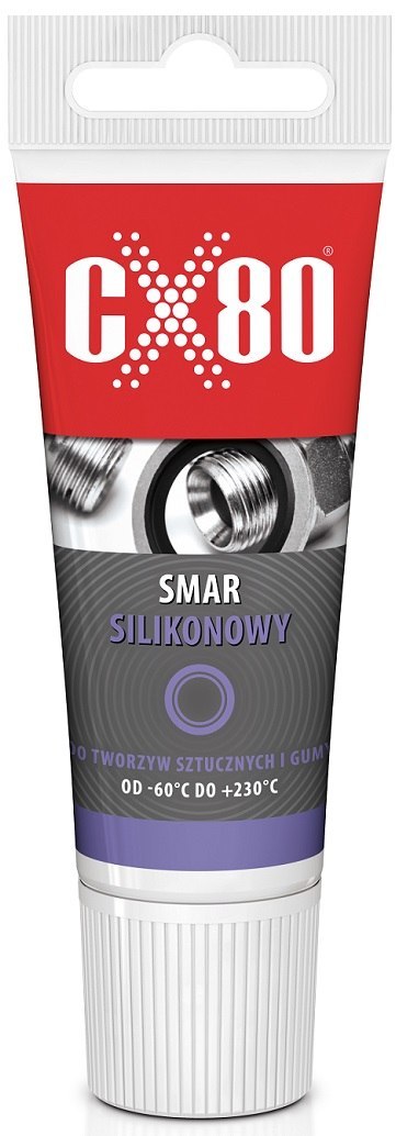 SMAR SILIKONOWY DO TWORZYW SZTUCZNYCH I GUM NSF H1 40G SMAR SILIKONOWY DO TWORZYW SZTUCZNYCH I GUM NSF H1 40G