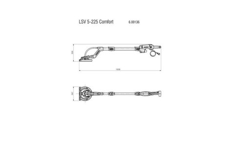 SZLIFIERKA ŻYRAFA DO GIPSU LSV 5-225 COMFORT SZLIFIERKA ŻYRAFA DO GIPSU LSV 5-225 COMFORT