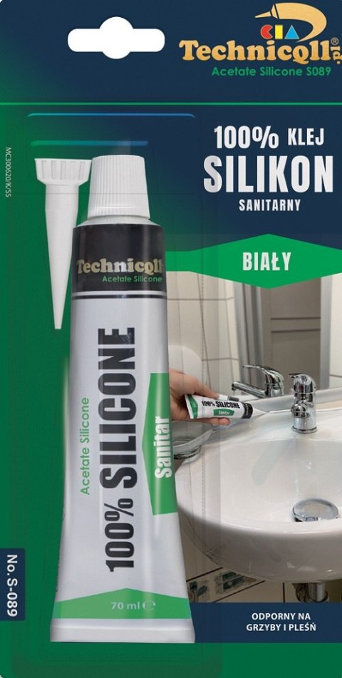 SILIKON SANITARNY BIAŁY 70ML SILIKON SANITARNY BIAŁY 70ML