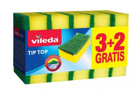 VILEDA GĄBKA DO NACZYŃ TIP TOP 3+2GRATIS VILEDA GĄBKA DO NACZYŃ TIP TOP 3+2GRATIS