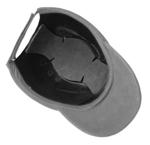 CZAPKA Z DASZKIEM ZE WZMOCNIENIEM SZARA CZAPKA Z DASZKIEM ZE WZMOCNIENIEM SZARA