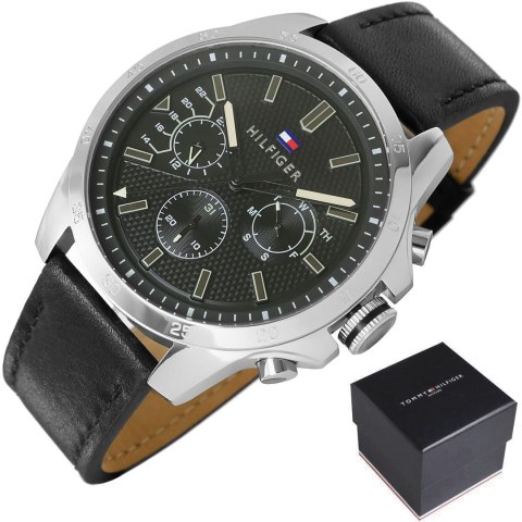 Zegarek Męski Tommy Hilfiger Decker 1791563 + BOX Zegarek Męski Tommy Hilfiger Decker 1791563 + BOX