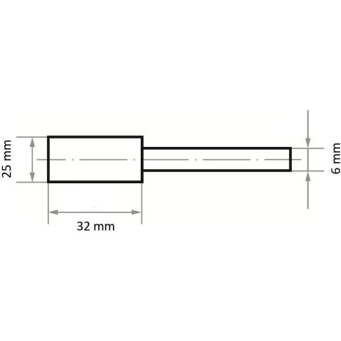ŚCIERNICA TRZPIENIOWA EKR 36 N V4 25*32*6 ŚCIERNICA TRZPIENIOWA EKR 36 N V4 25*32*6