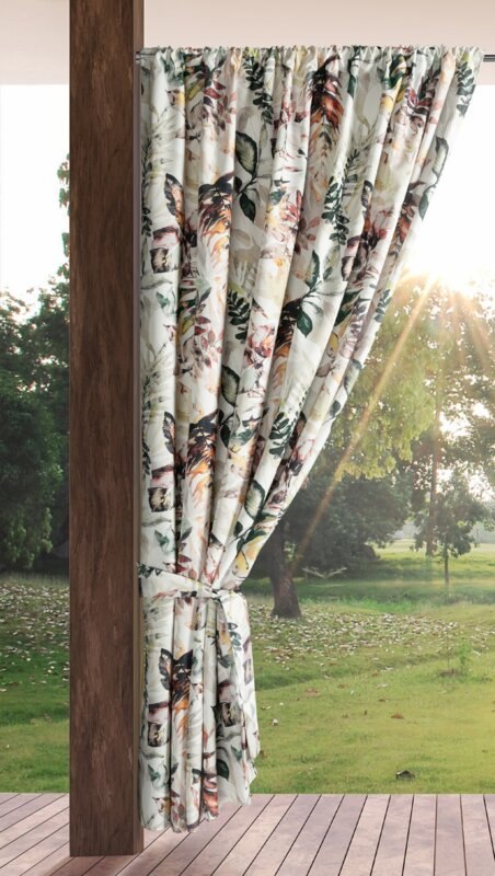 ZASŁONA GOTOWA GARDEN2 NA TAŚMIE 155 X 200 CM BIAŁY EUROFIRANY ZASŁONA GOTOWA GARDEN2 NA TAŚMIE 155 X 200 CM BIAŁY EUROFIRANY